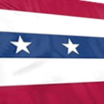 USA Patriotic flat flag