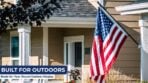 USA American Embroidered 400D Nylon Flag