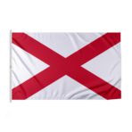 Alabama State Flag 8×12 Ft – Double Sided Reverse Print on Back 200D Nylon