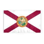 AGAS Florida State Flag 6x10 Ft - Double Sided Reverse Print On Back 200D Nylon