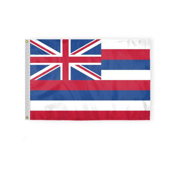 AGAS Hawaii State Flag 2x3 Ft - Double Sided Print 200D Nylon