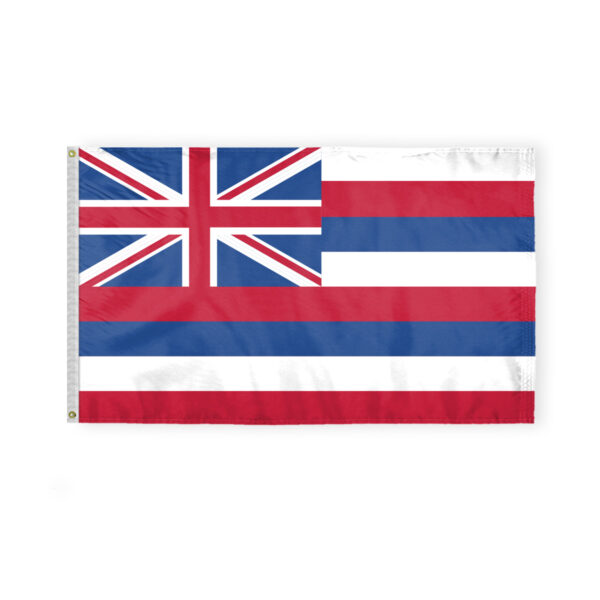 AGAS Hawaii State Flag 3x5 Ft - Double Sided Print 200D Nylon