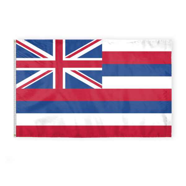 AGAS Hawaii State Flag 5x8 Ft - Double Sided Print 200D Nylon
