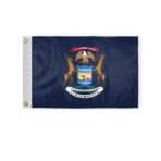 Michigan State Boat Flag 12x18 Inch
