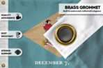 BRASS GROMMET
