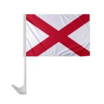 Alabama State Car Window Flag 12×16 Inch
