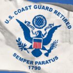 Coast Gaurd Retired Flags