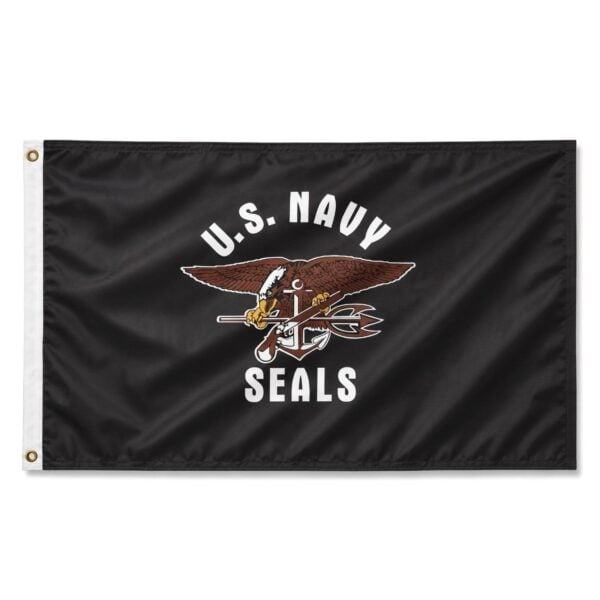 US Navy SEALs 3×5 ft 200D Nylon Flag
