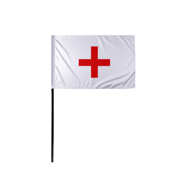 Ambulance Motorcycle Racing Stick Flag