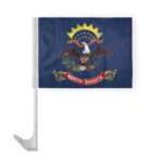 North Dakota State Car Window Flag 12x16 Inch