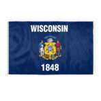 Wisconsin State Flag 5x8 Ft