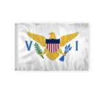 AGAS Virgin Islands State Flag 2x3 Ft - Double Sided Reverse Print On Back 200D Nylon