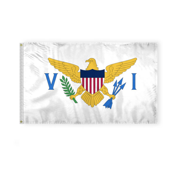 AGAS Virgin Islands State Flag 3x5 Ft - Single Sided Polyester