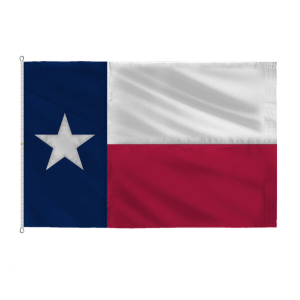 AGAS Texas State 10x15 Ft Flag - Embroidered Sewn on 200D Nylon Fabric