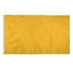 AGAS 5x8 Ft Blank Canvas Polyester Flag - Yellow Gold Color