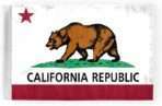California State Motorcycle Flag 6x9 inch