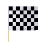 Checkered Racing Flags Black White Pattern