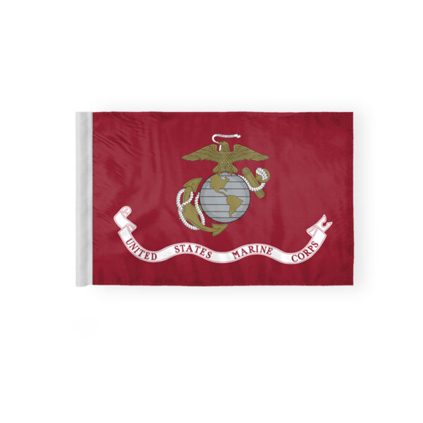AGAS 6x9 Inch Marine Corps Military Motorcyle Flag