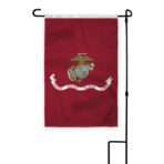 AGAS Marine Corps Garden Flag - 18 x 12 inch Printed Single Sided 200D Nylon