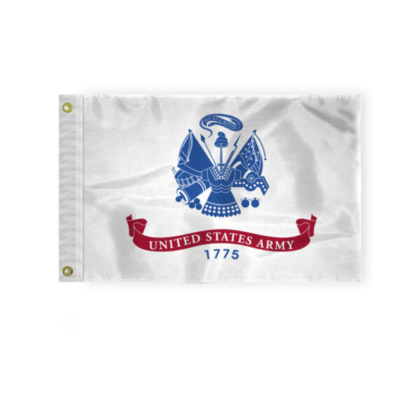 AGAS United States Army Boat Flag 12x18 inch - Printed 200D Nylon