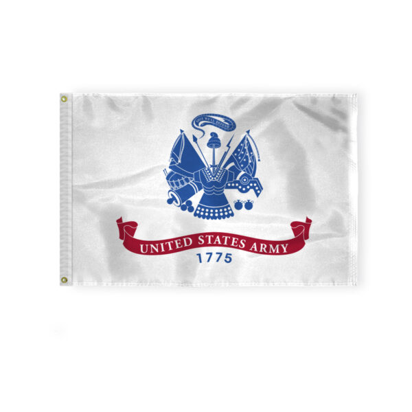 AGAS US Army Flag 2x3 Ft - Printed 200D Nylon Canvas Header