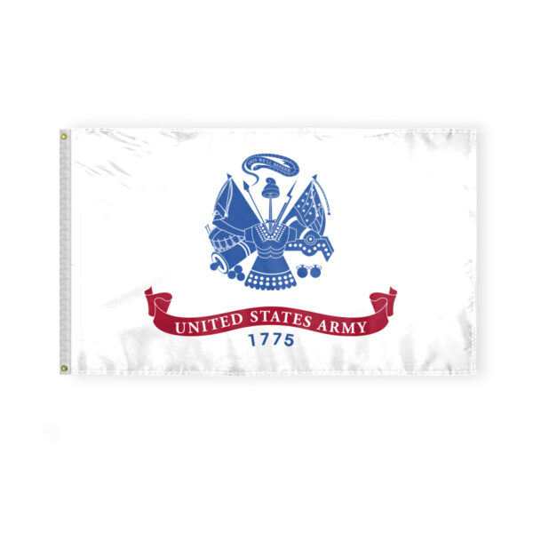 AGAS US Army Flag 3x5 Ft - Printed Durable Polyester Indoor US Military Flag