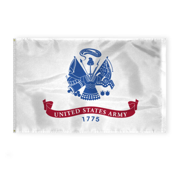 AGAS Large US Army Flag 5x8 Ft - Printed 200D Nylon
