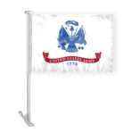 AGAS 10.5x15 inch US Army Car Flag - Attached to 19 inch