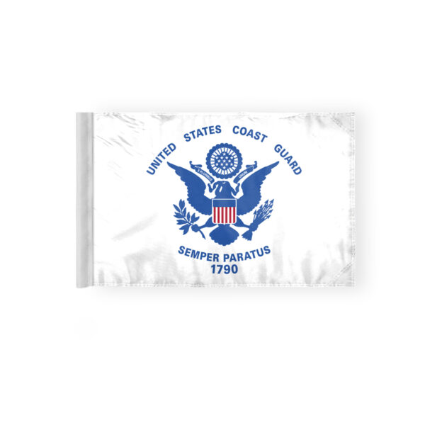 AGAS 6x9 Inch Coast Guard Military Motorcyle Flag