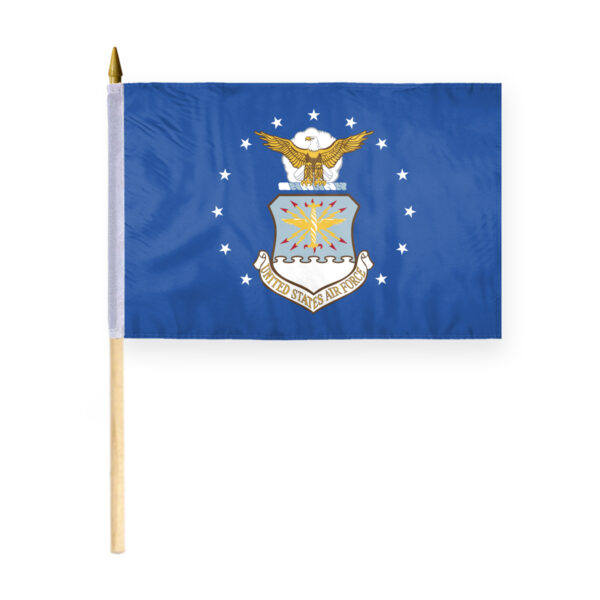 AGAS 12x18 Inch US Air Force Stick Flags