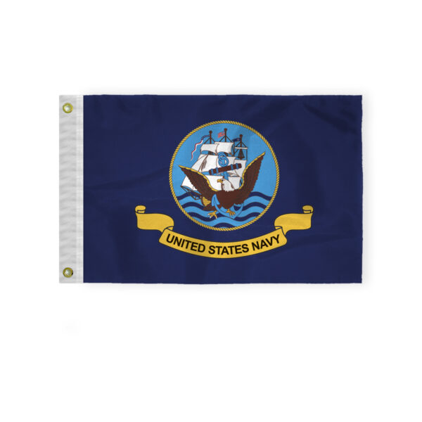 AGAS United States Navy Boat Flag 12x18 inch