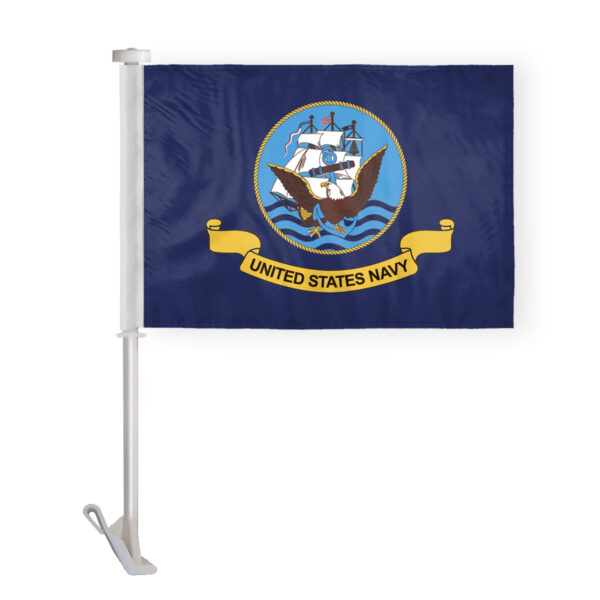 AGAS 10.5x15 inch US Navy Car Flag