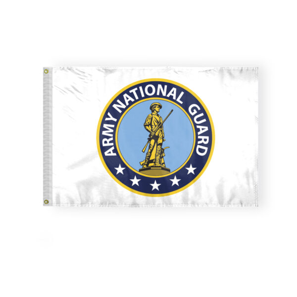 AGAS US National Guard Flag 2x3 Ft - Printed Durable Polyester Indoor US Military Flag