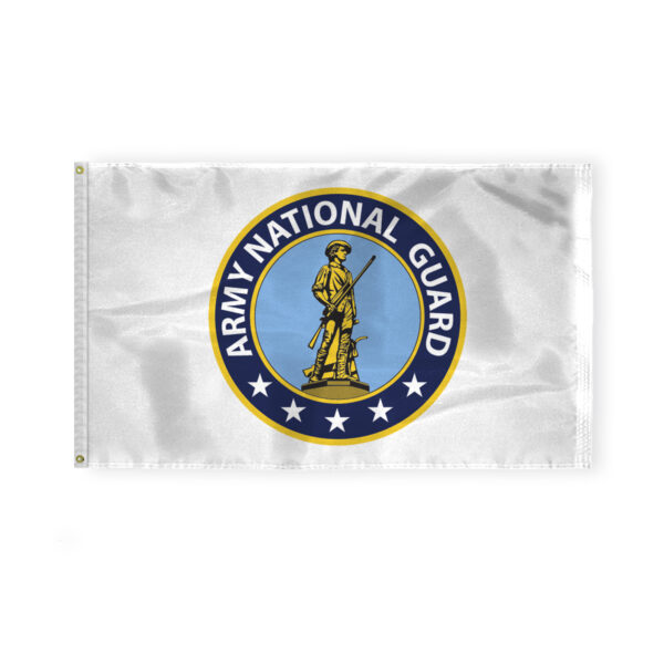 AGAS US National Guard Flag 3x5 Ft - Printed 200D Nylon