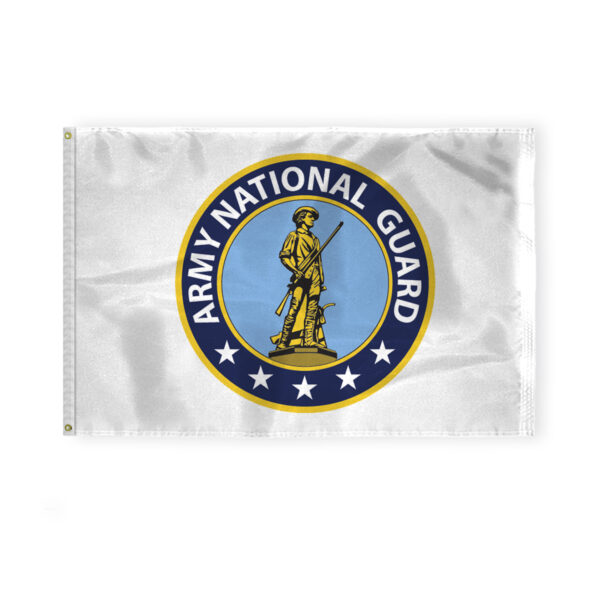 AGAS Large US National Guard Flag 4x6 Ft