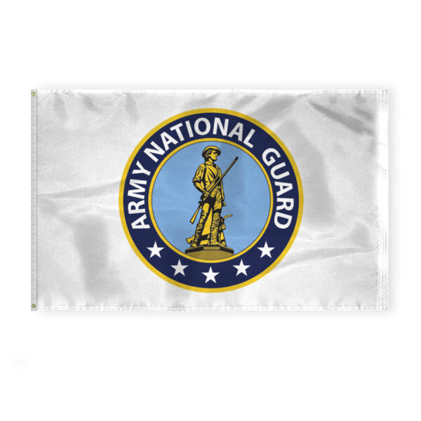 AGAS Large US National Guard Flag 5x8 Ft