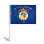 12x16 inch US Merchant Marine Military Car Flag