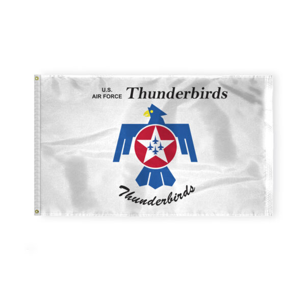 AGAS Thunderbirds Flag - 3x5 Ft- Special Military Flags - Printed 200D Nylon