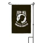 AGAS Pow Mia Garden Flag - 18x12 inch -Printed Single Sided on 200D Nylon