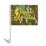 10.5x15 inch US Military Car Flag