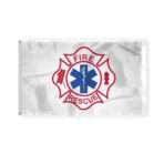 3'x5' Ft Fire Rescue Flag