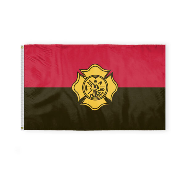 AGAS Flags 3'x5' Ft Firefighter Remembrance/Firemen Memorial Flag