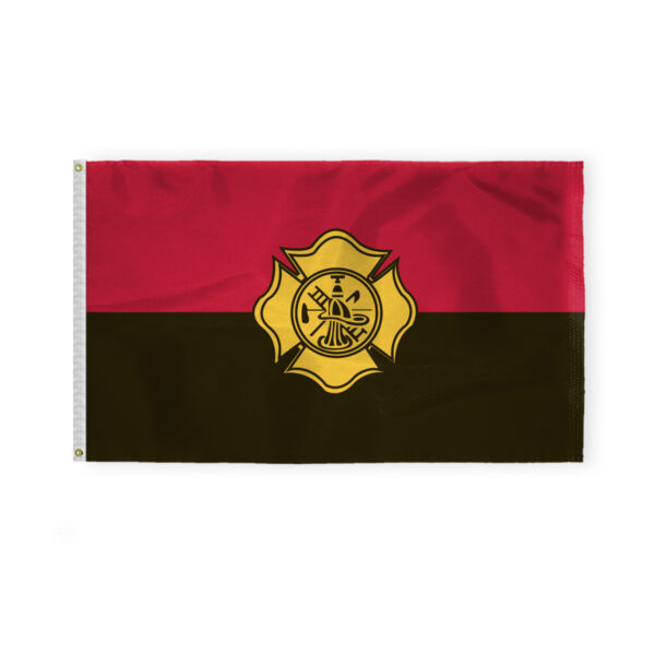 AGAS Flags 3'x5' Ft Firefighter Remembrance/Firemen Memorial Flag