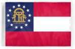 Georgia State Motorcycle Flag 6x9 inch