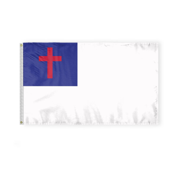 AGAS Flags 3'x5' Ft Christian Religious Flags, Printed on Economy Polyester