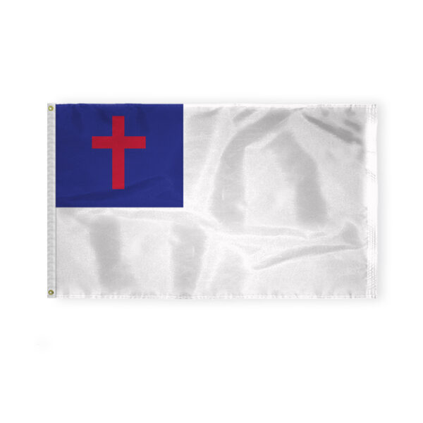 AGAS Flags 3'x5' Ft Christian Religious Flags, Printed on Heavy Duty 200D Nylon