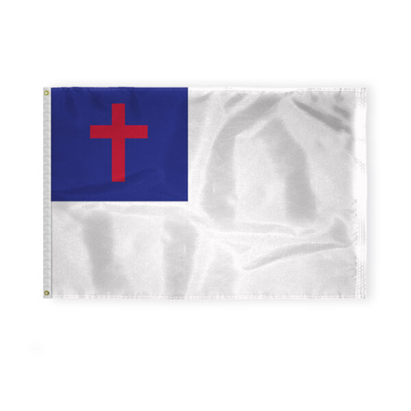 AGAS Flags 4'x6' Ft Christian Religious Flags, Printed on Heavy Duty 200D Nylon