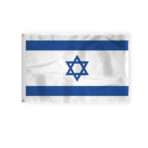 AGAS Small Israel Israeli flag 2x3 Ft - Printed 200D Nylon