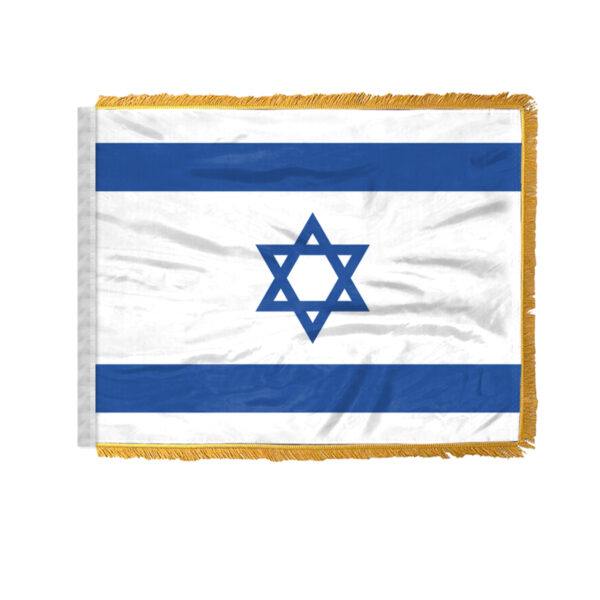 AGAS Israel Car Antenna Flag 4 x 6 inch Heavy Duty 200D Nylon
