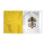 AGAS Flags 6'x10' Ft Papal Flag, Sewn Flag, Embroidered on 200D Nylon.